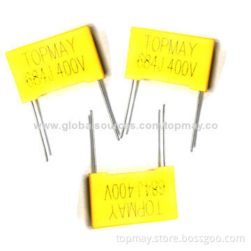 Metalized Polyester Film Capacitor, Suitable for Direct Current, Blocks and VHF Signals